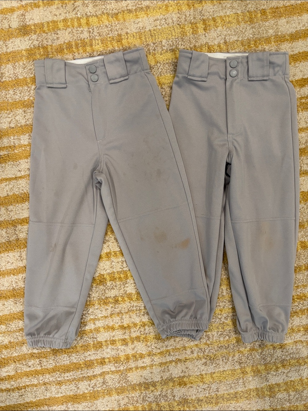 Rawlings boys Gray Athletic Baseball Pants
